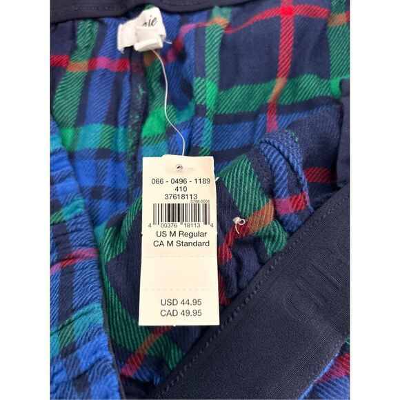 American Eagle men’s plaid flannel pajama pants size medium C8-23 - Picture 3 of 3